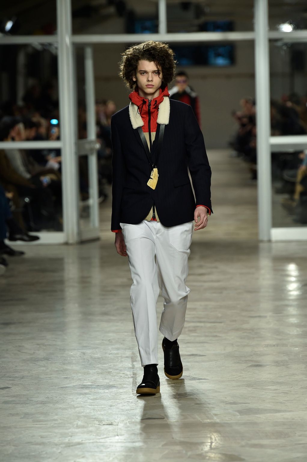Fashion Week Florence - Pitti Fall/Winter 2017 look 34 from the Tim Coppens collection menswear