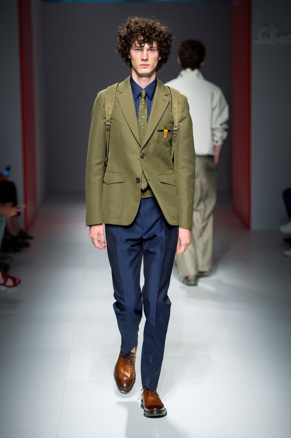 Fashion Week Milan Spring/Summer 2017 look 36 from the Ferragamo collection menswear
