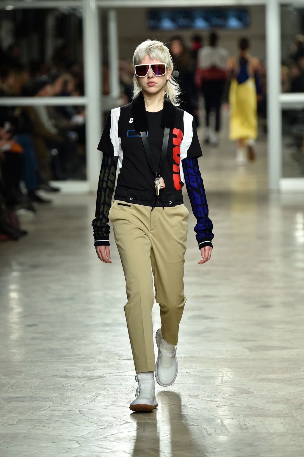 Fashion Week Florence - Pitti Fall/Winter 2017 look 38 from the Tim Coppens collection menswear
