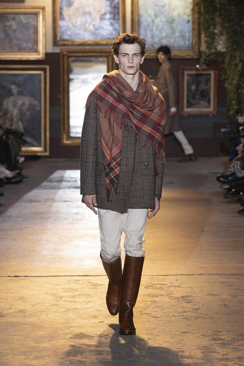 Fashion Week Milan Fall/Winter 2020 look 4 de la collection Etro menswear