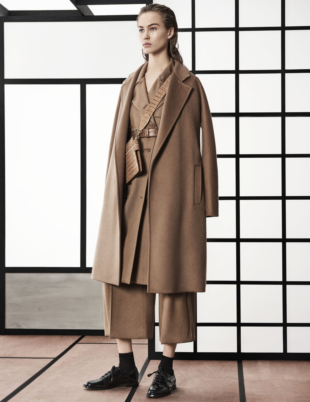 Fashion Week Milan Pre-Fall 2018 look 4 from the Max Mara collection 女装