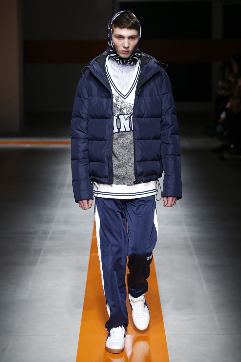 Fashion Week Milan Fall/Winter 2017 look 4 from the MSGM collection 男装