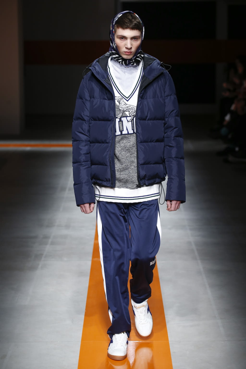 Fashion Week Milan Fall/Winter 2017 look 4 from the MSGM collection menswear