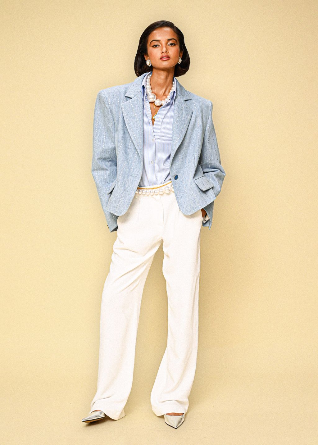 Fashion Week Paris Spring/Summer 2024 look 6 from the ROWEN ROSE collection womenswear