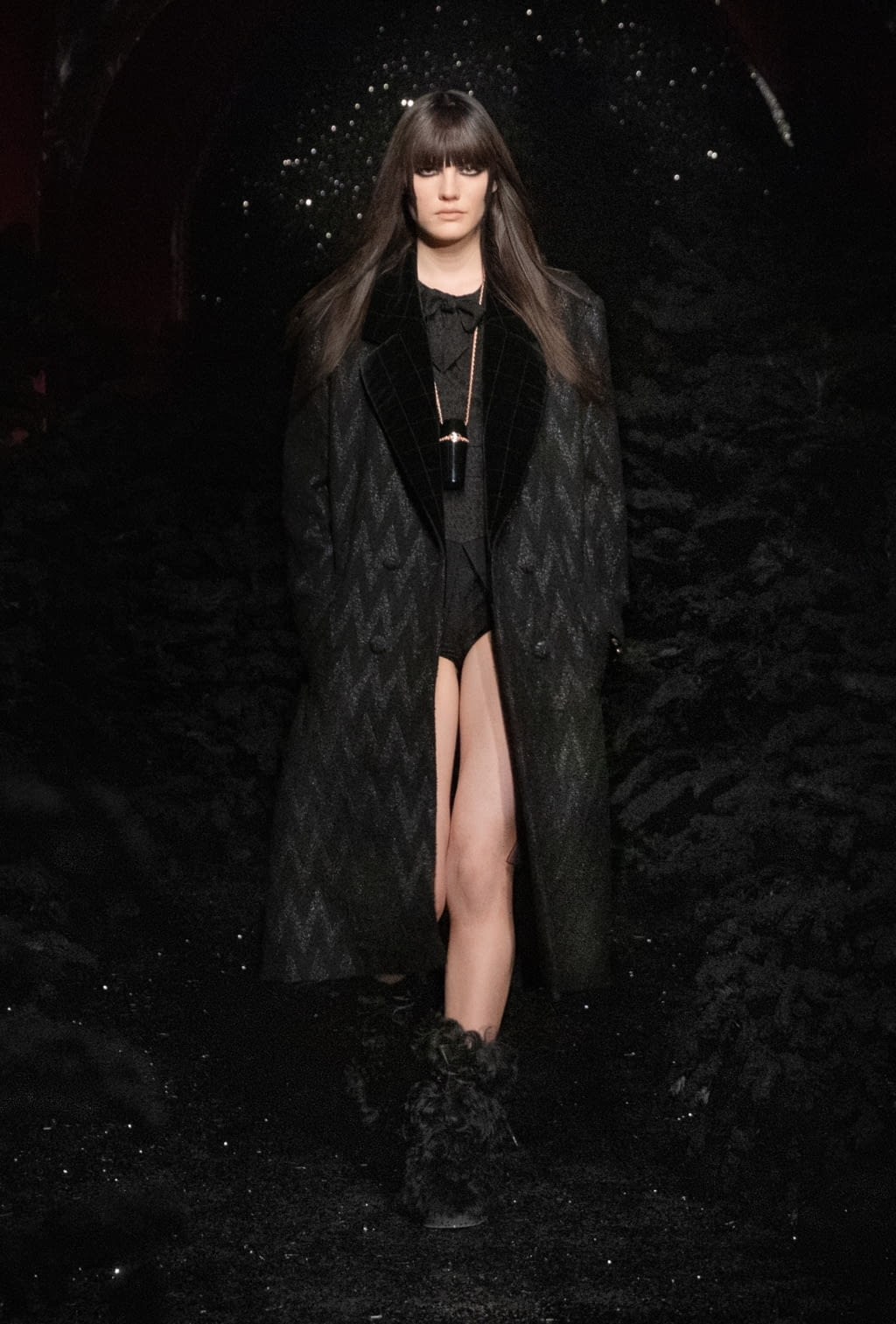 Fashion Week Paris Fall/Winter 2021 look 4 de la collection Chanel womenswear