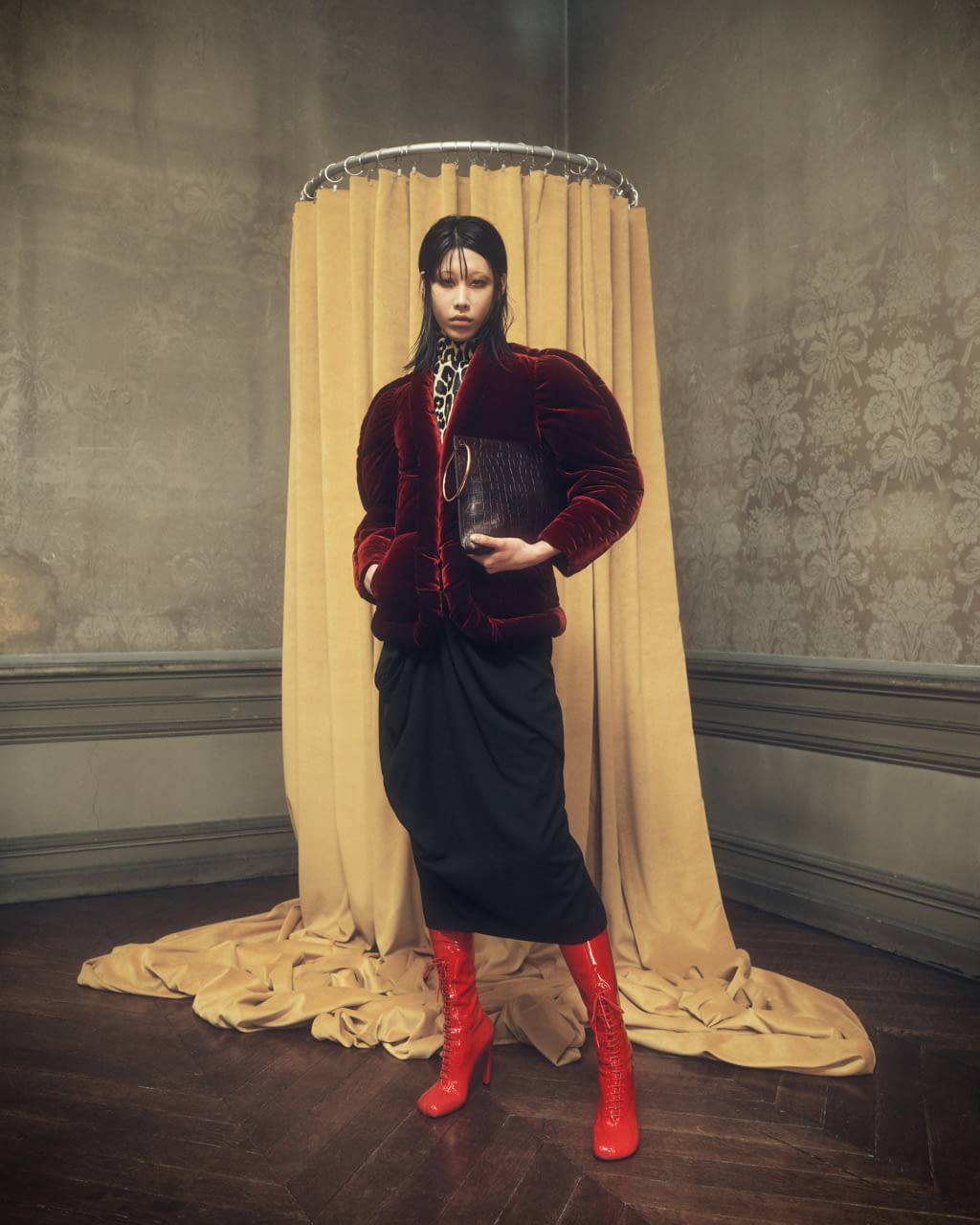 Fashion Week Paris Fall/Winter 2022 look 41 de la collection Dries Van Noten womenswear