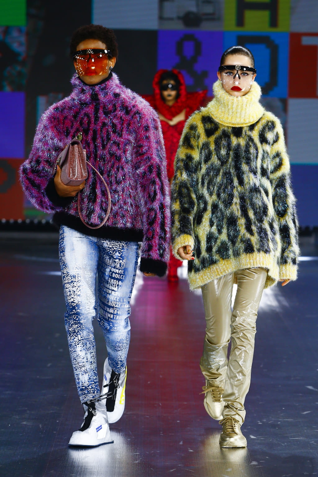 Fashion Week Milan Fall/Winter 2021 look 51 from the Dolce & Gabbana collection womenswear