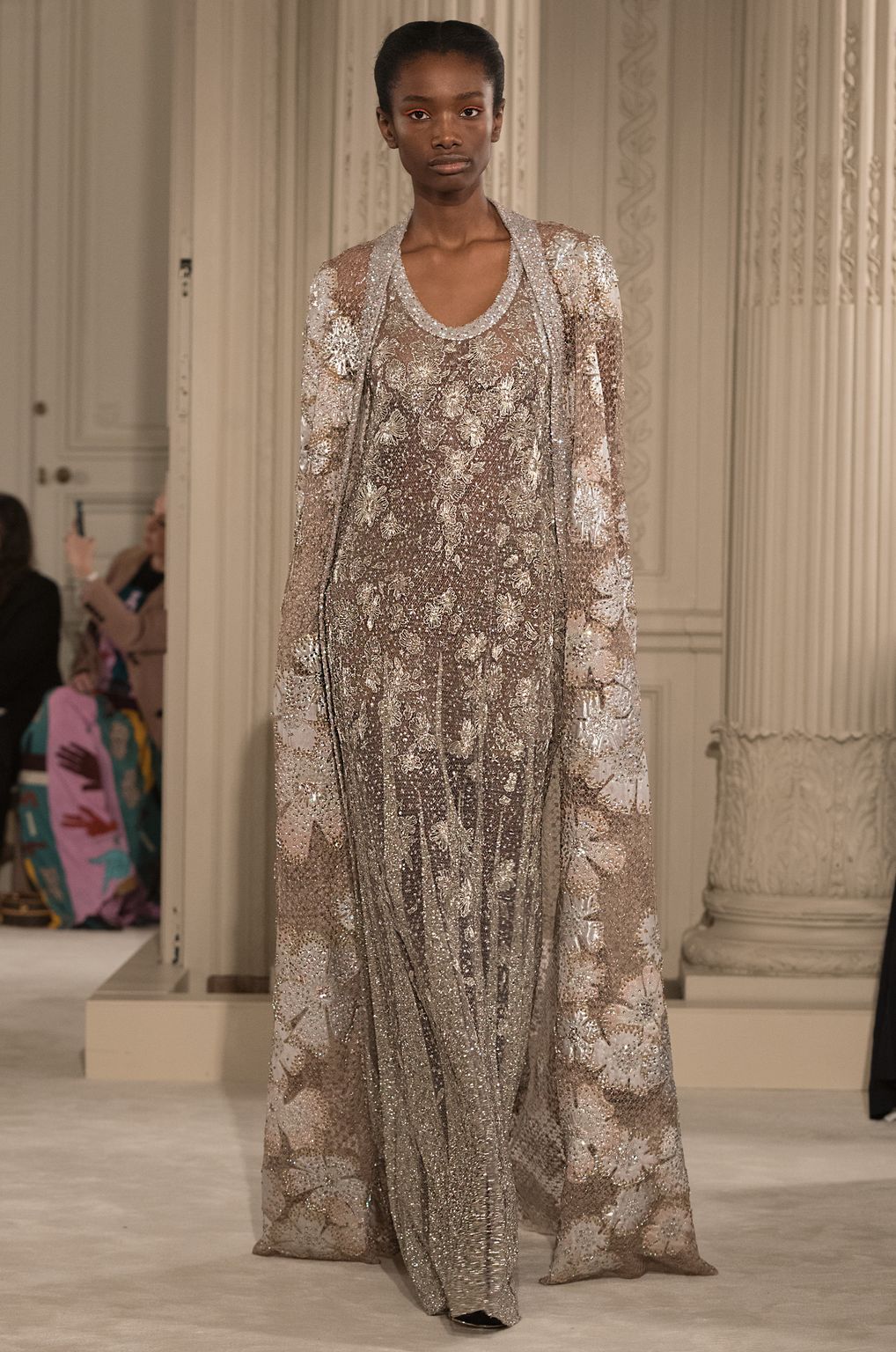 Fashion Week Paris Spring/Summer 2018 look 45 from the Valentino collection couture
