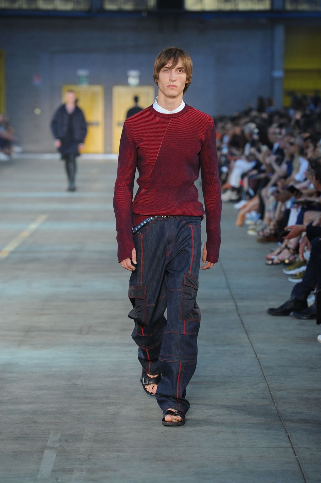 Fashion Week Milan Spring/Summer 2018 look 47 from the Diesel Black Gold collection 男装