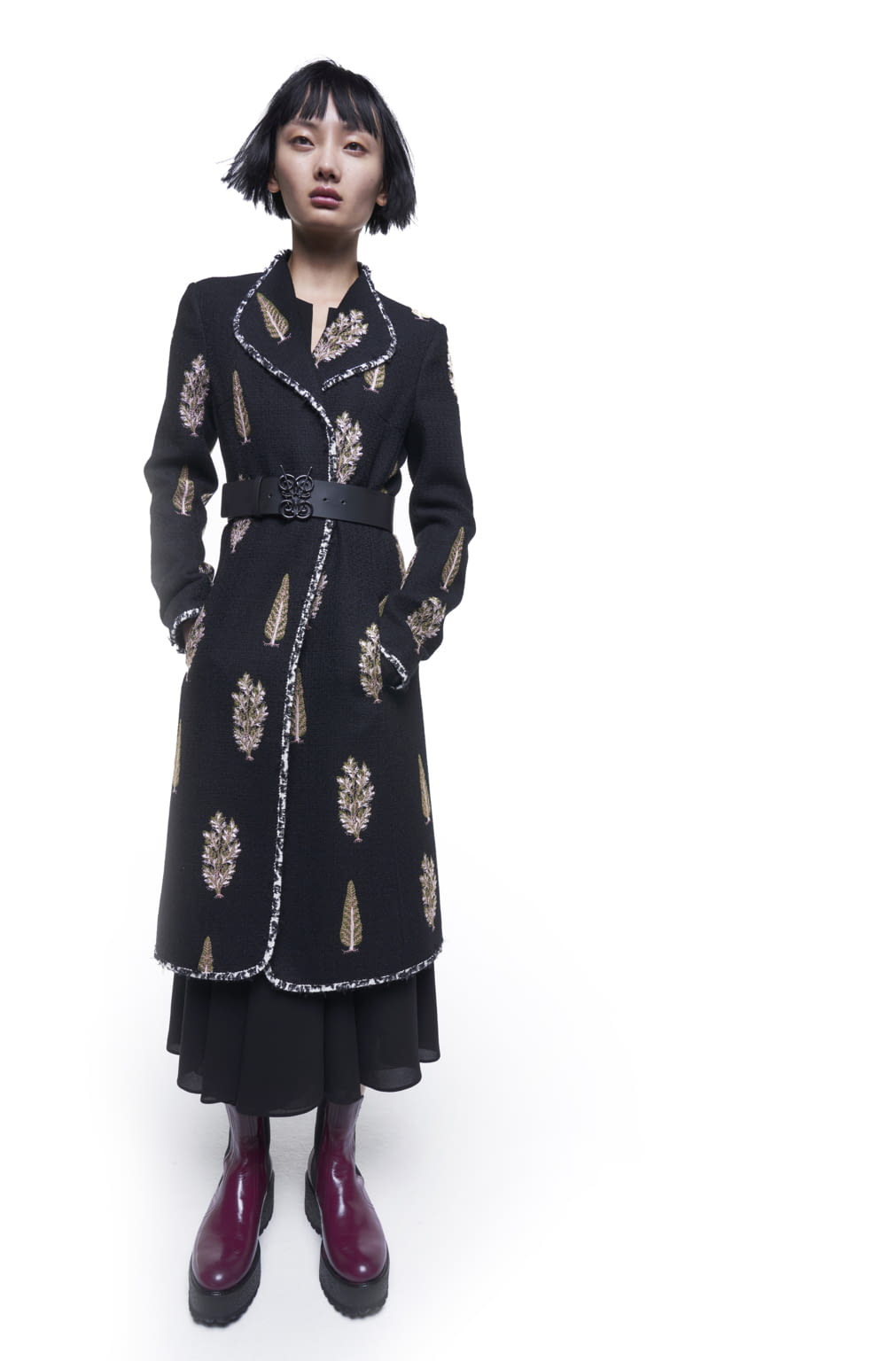 Fashion Week Paris Pre-Fall 2021 look 49 from the Giambattista Valli collection 女装