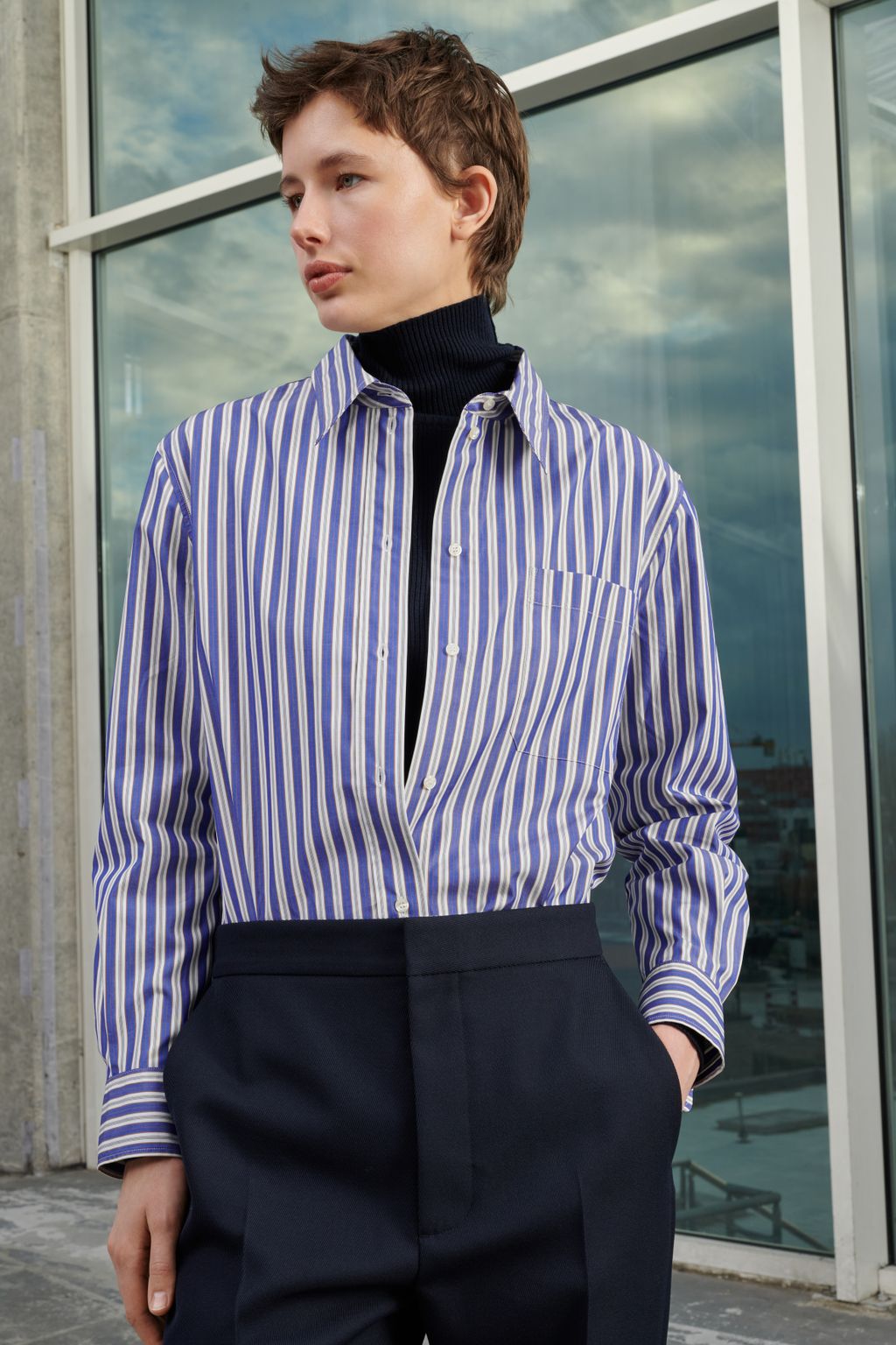 Fashion Week Paris Fall/Winter 2023 look 29 from the Soeur collection womenswear
