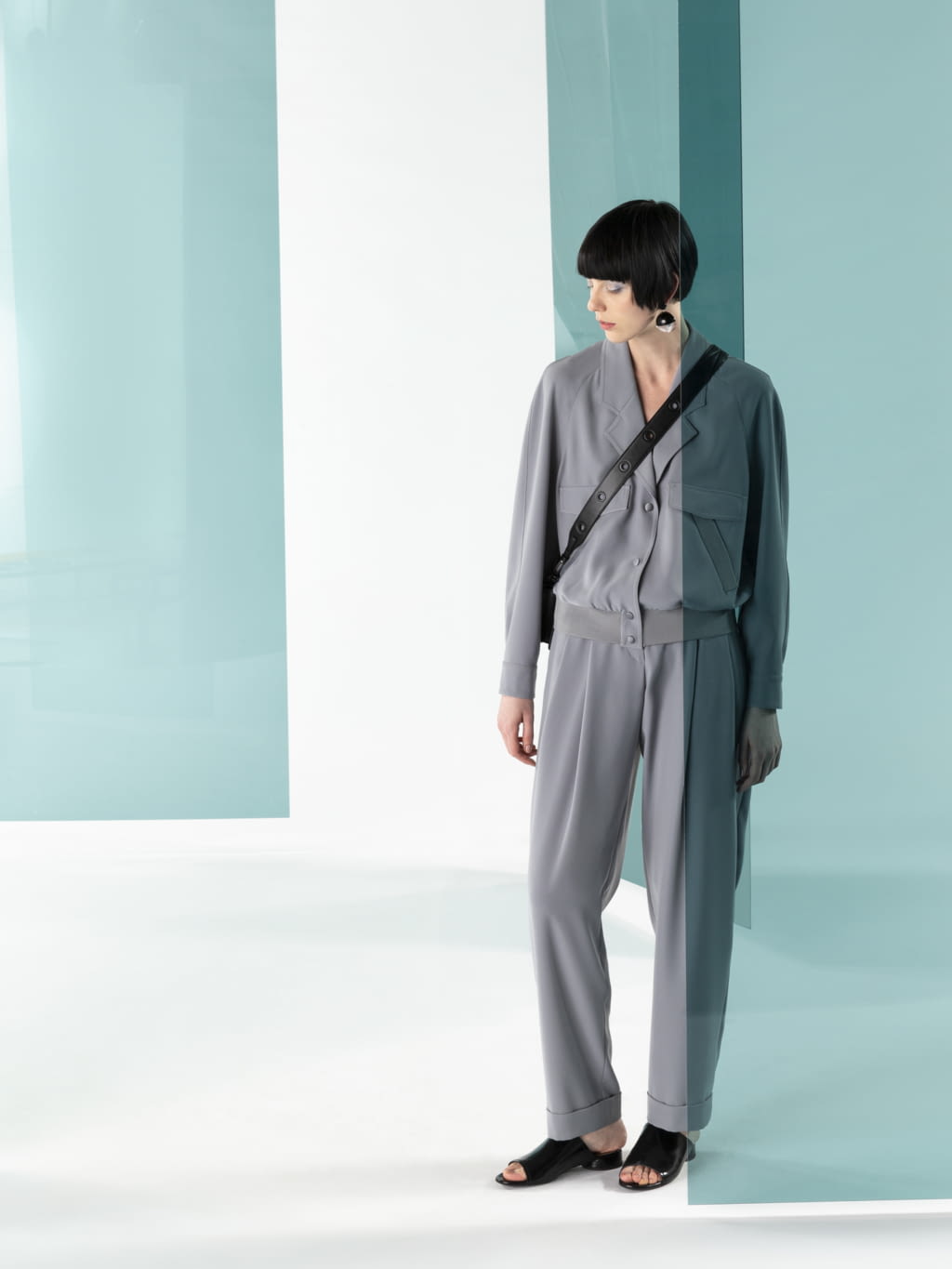 Fashion Week Milan Resort 2020 look 5 de la collection Emporio Armani womenswear