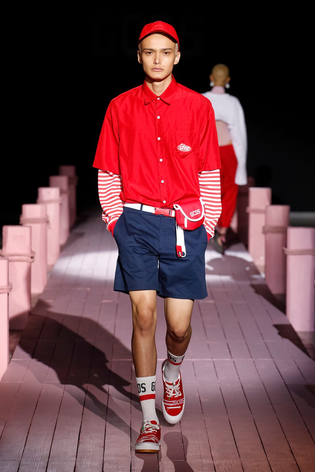 Fashion Week Milan Spring/Summer 2018 look 5 from the GCDS collection menswear