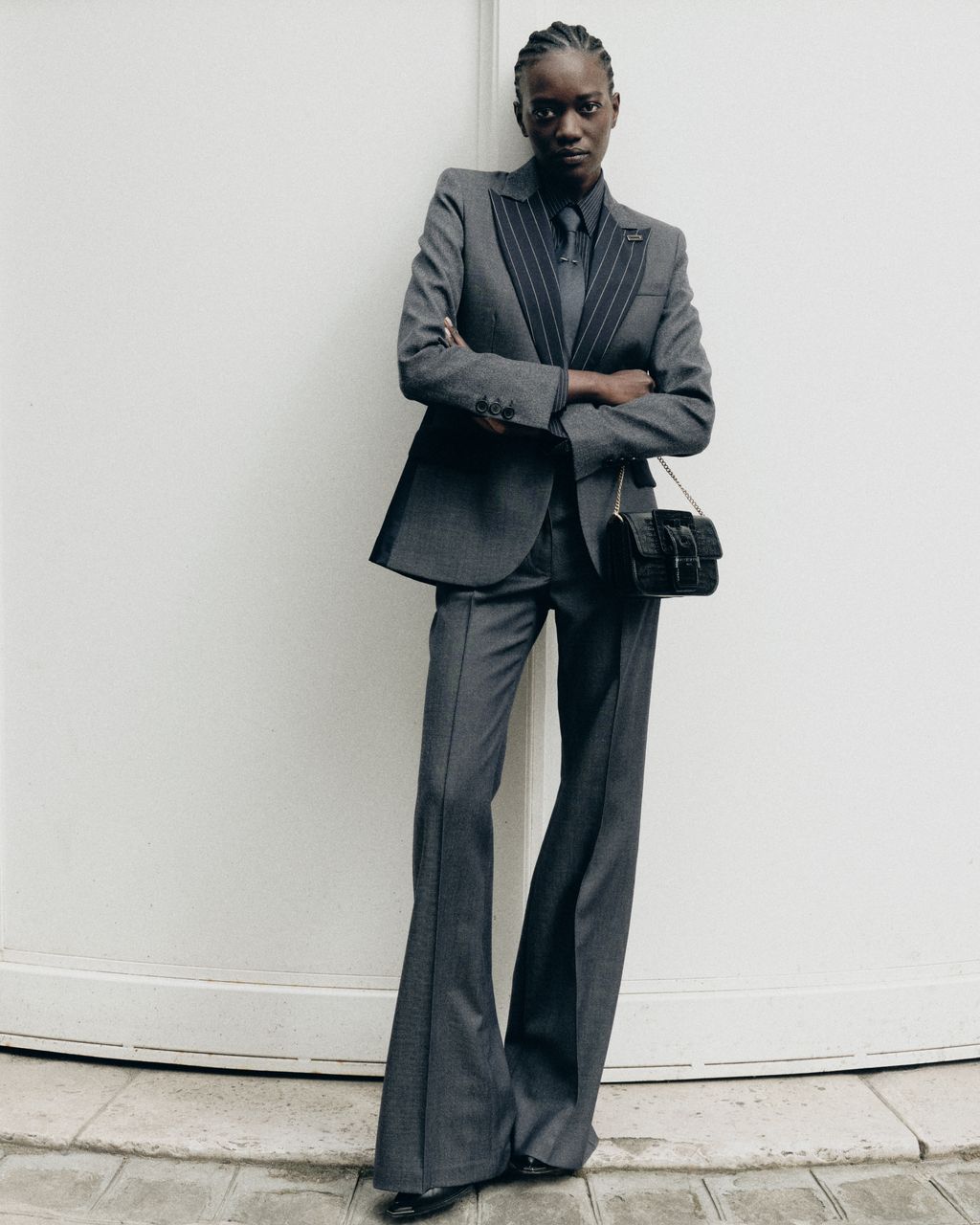 Fashion Week Paris Fall/Winter 2025 look 5 from the Barbara Bui collection womenswear