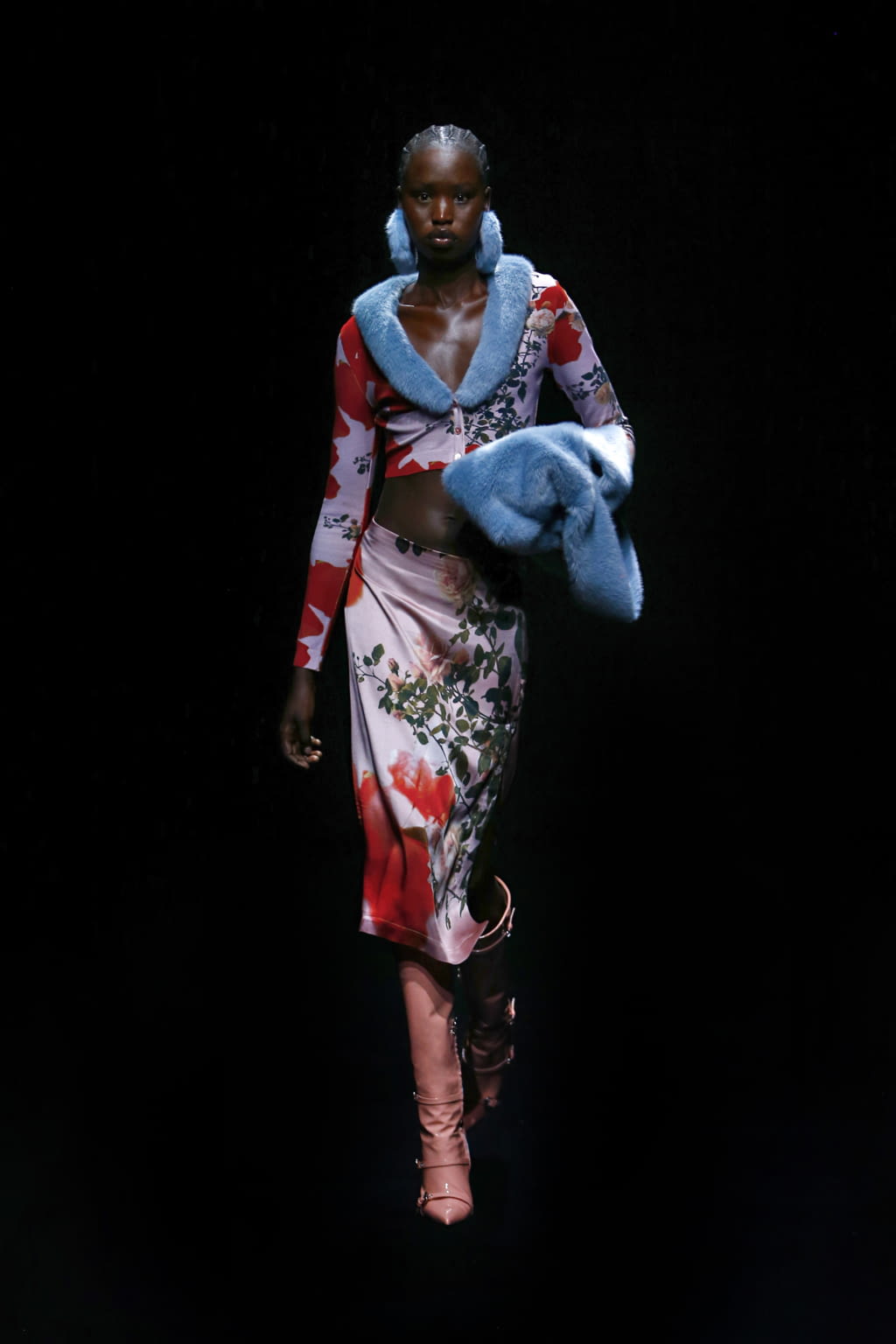 Fashion Week Milan Fall/Winter 2021 look 5 from the Blumarine collection womenswear