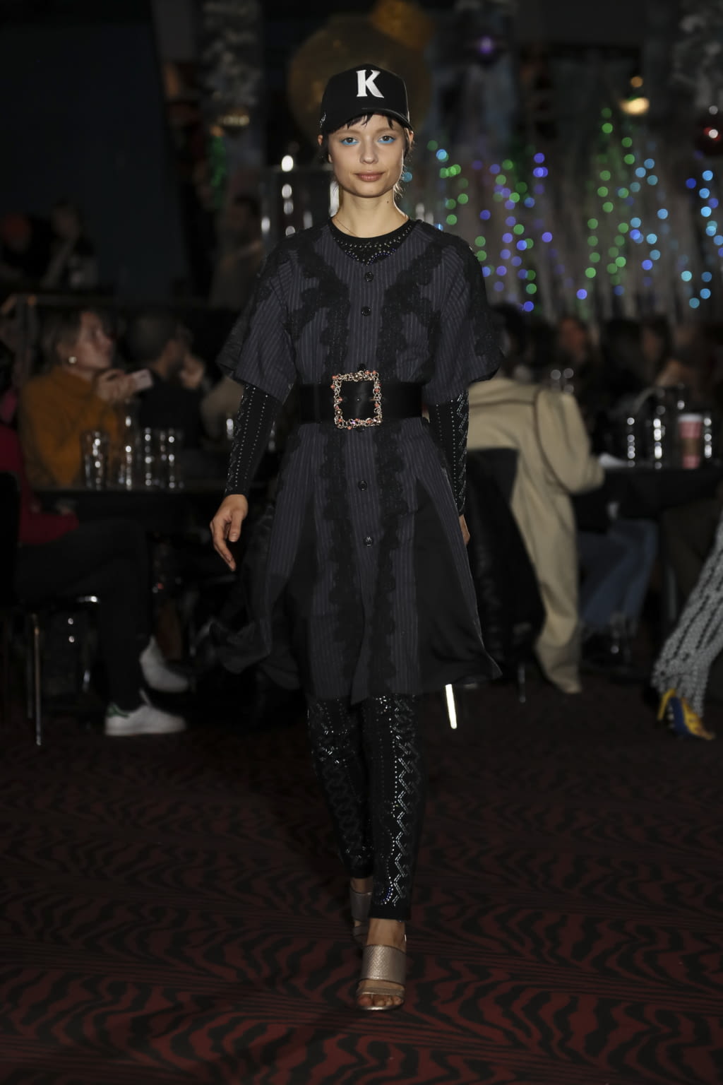Fashion Week New York Pre-Fall 2019 look 5 from the Koché collection womenswear
