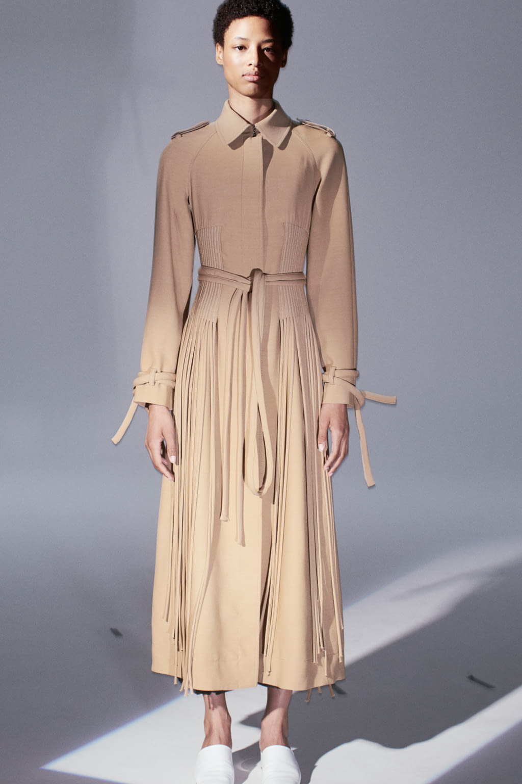 Fashion Week New York Resort 2019 look 5 from the Gabriela Hearst collection womenswear