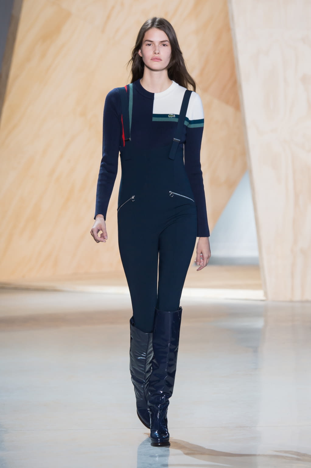 Fashion Week New York Fall/Winter 2016 look 5 from the Lacoste collection womenswear