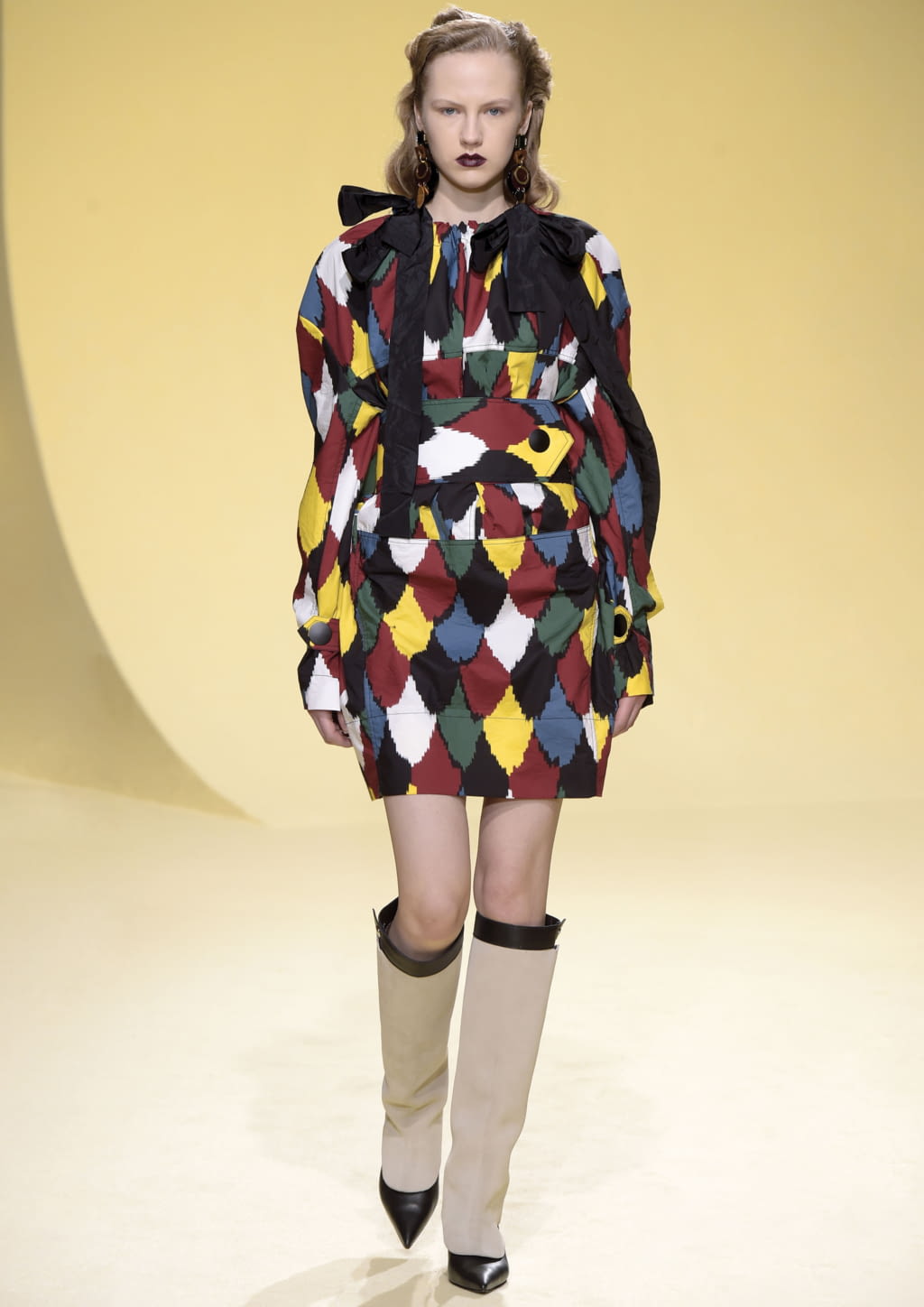 Fashion Week Milan Fall/Winter 2016 look 5 from the Marni collection 女装
