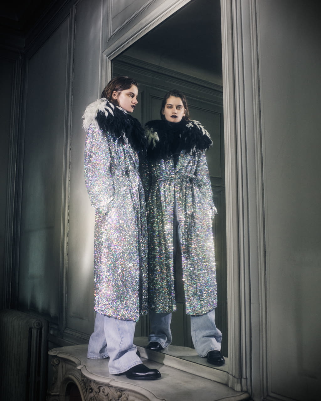 Fashion Week Paris Fall/Winter 2022 look 51 de la collection Dries Van Noten womenswear
