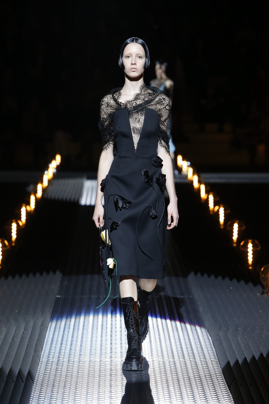 Fashion Week Milan Fall/Winter 2019 look 53 from the Prada collection womenswear