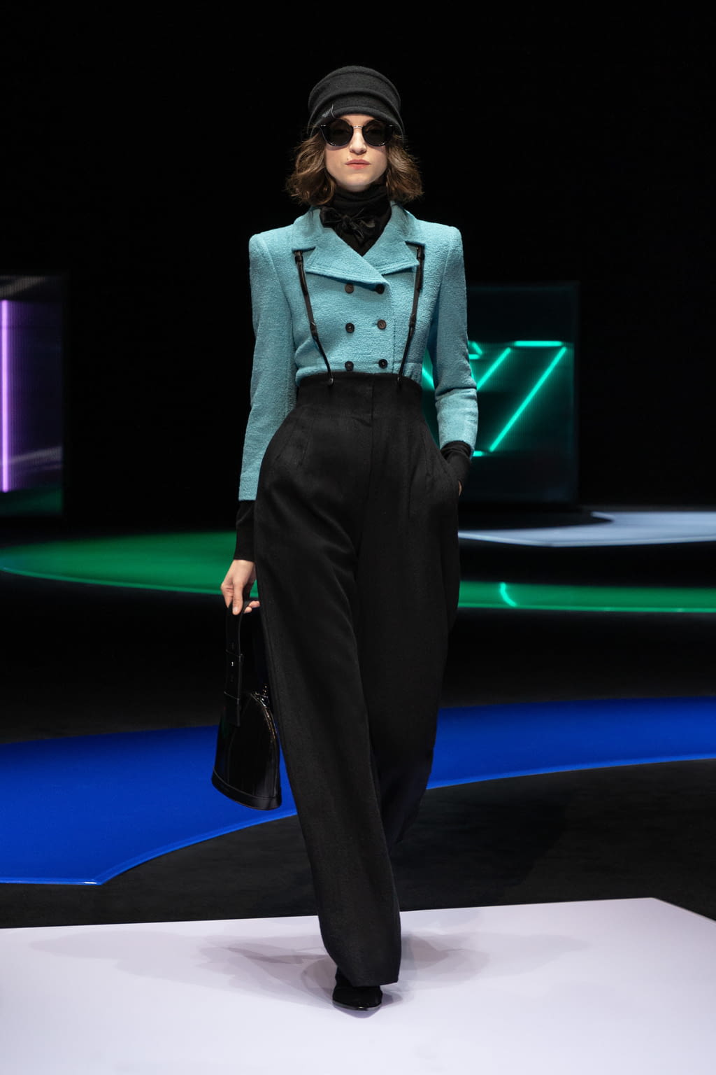Fashion Week Milan Fall/Winter 2021 look 57 from the Emporio Armani collection womenswear