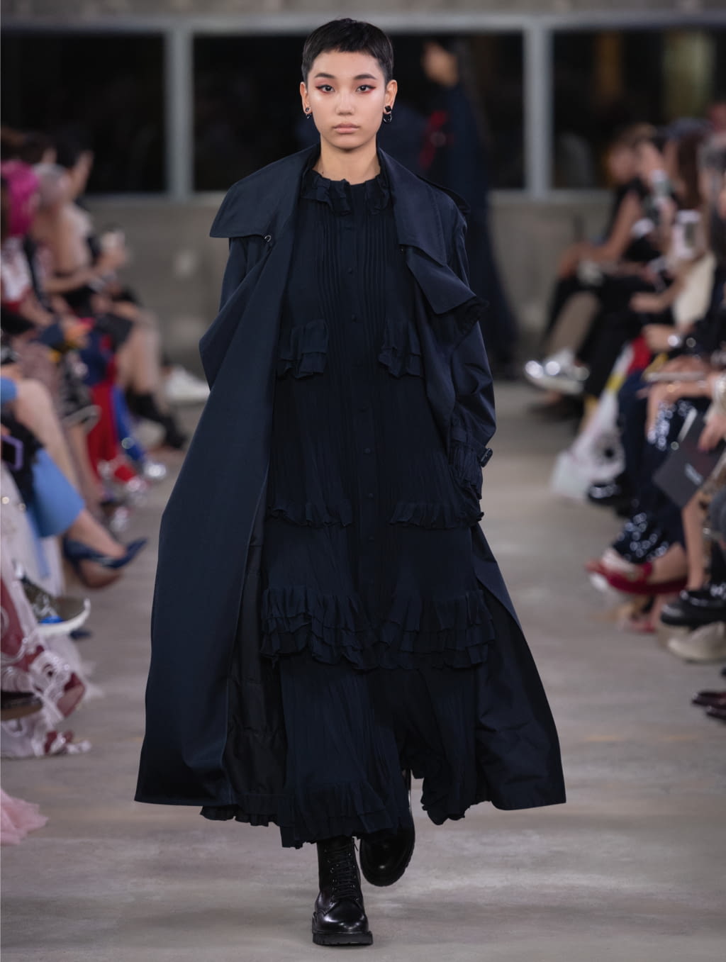 Fashion Week Paris Pre-Fall 2019 look 57 from the Valentino collection 女装