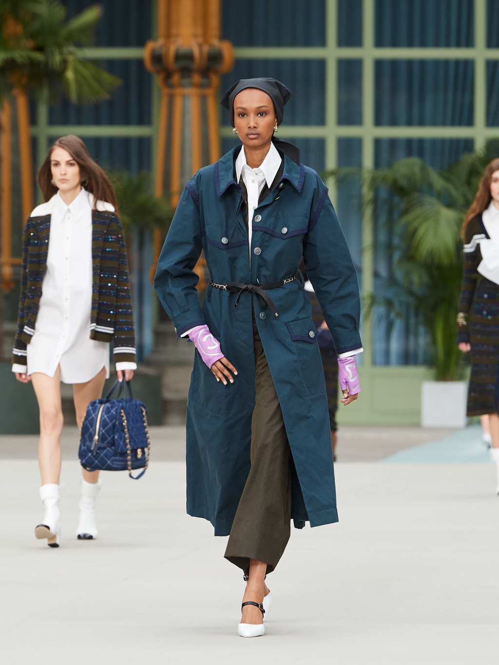 Fashion Week Paris Resort 2020 look 6 from the Chanel collection 女装