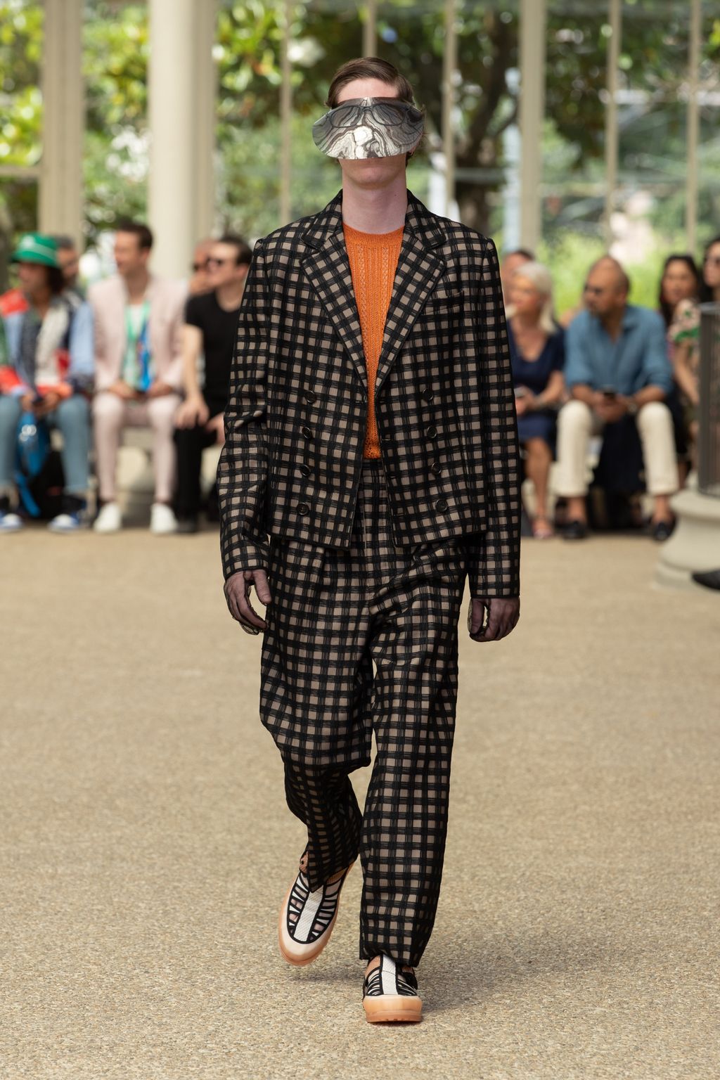 Fashion Week Florence Spring/Summer 2020 look 6 from the Marco de Vincenzo collection menswear