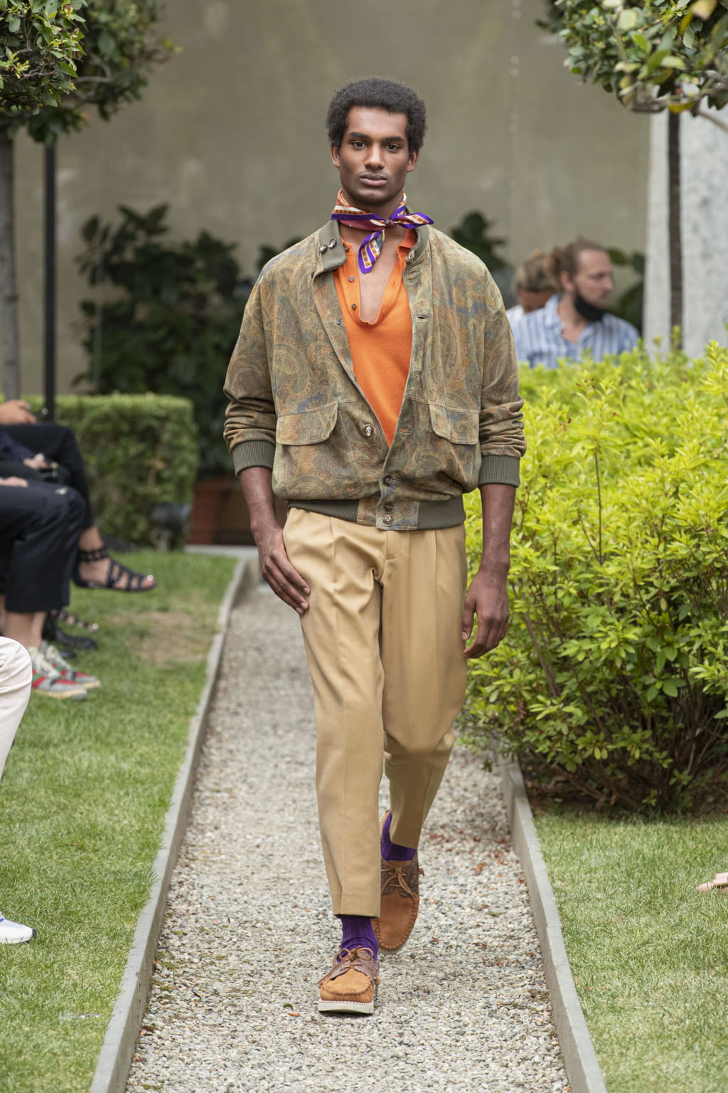 Fashion Week Milan Spring/Summer 2021 look 6 from the Etro collection menswear