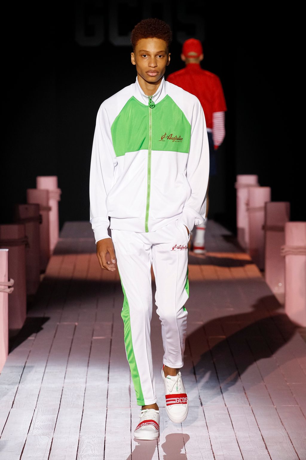 Fashion Week Milan Spring/Summer 2018 look 6 from the GCDS collection menswear