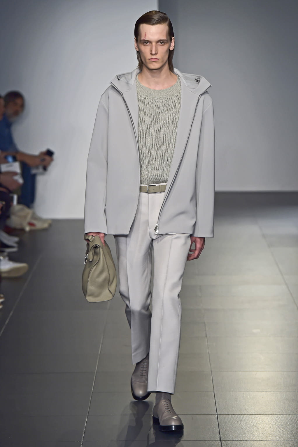 Fashion Week Milan Spring/Summer 2017 look 6 from the Jil Sander collection 男装