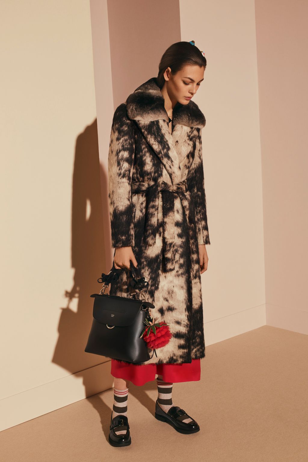 Fashion Week Milan Pre-Fall 2017 look 6 from the Fendi collection 女装