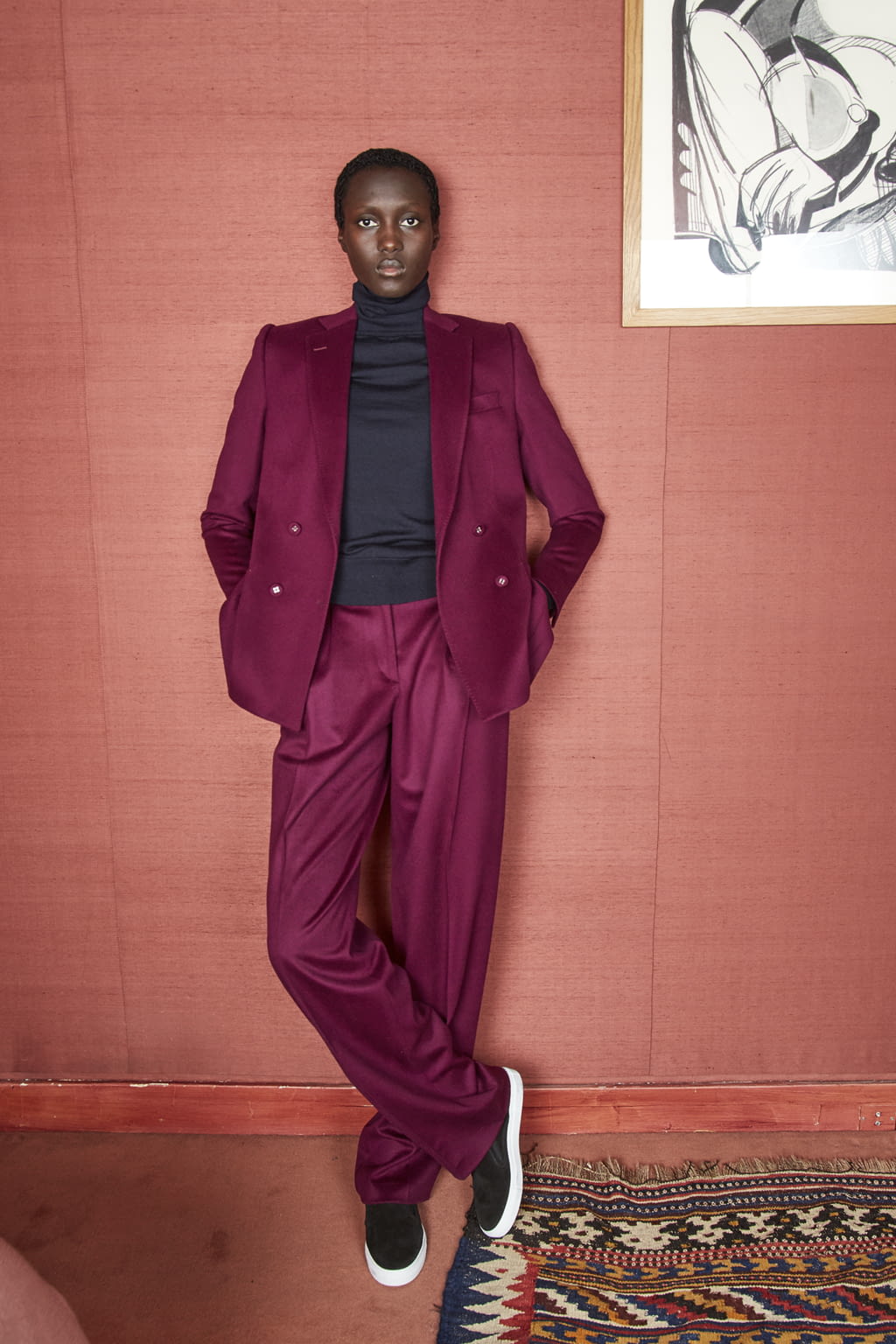 Fashion Week Paris Fall/Winter 2021 look 65 from the Officine Générale collection menswear