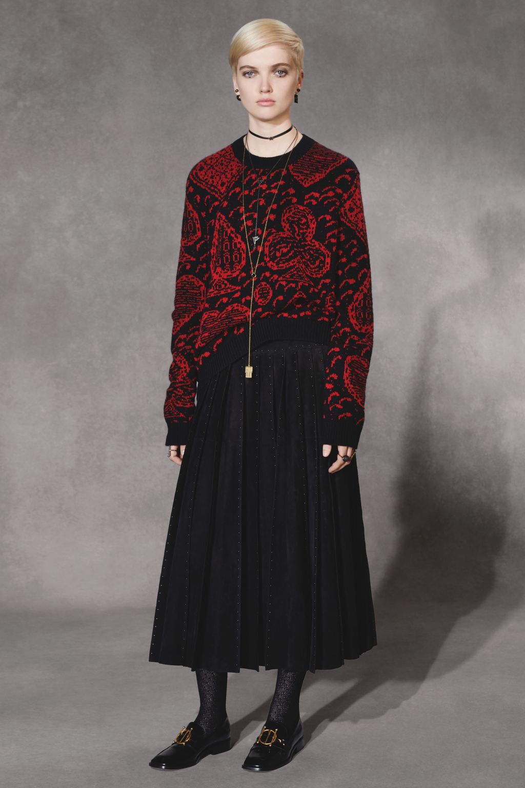Fashion Week Paris Pre-Fall 2018 look 67 from the Christian Dior collection womenswear