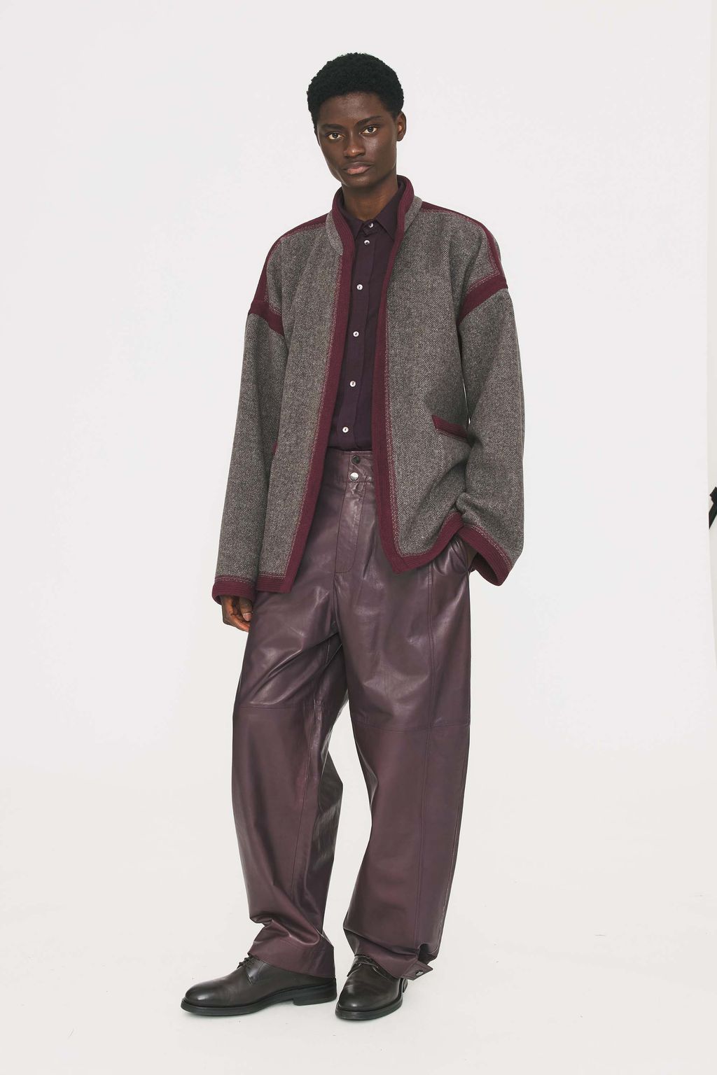 Fashion Week Paris Fall/Winter 2025 look 6 from the Antik Batik collection 男装