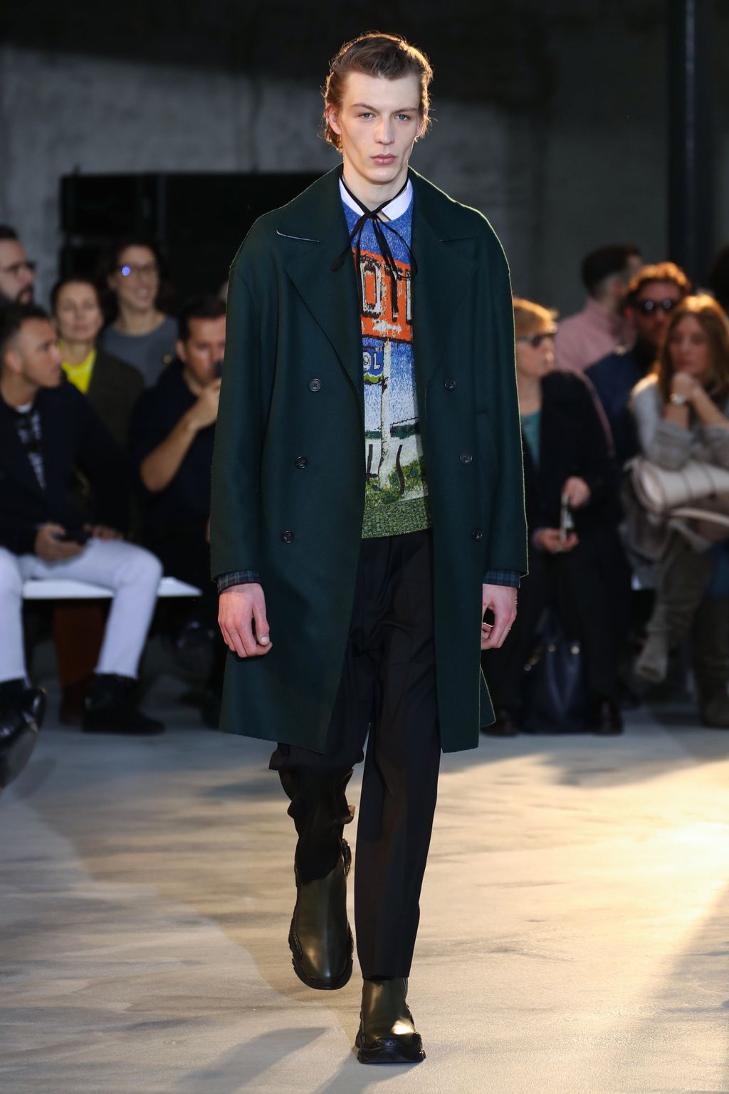 Fashion Week Milan Fall/Winter 2018 look 7 from the N°21 collection menswear