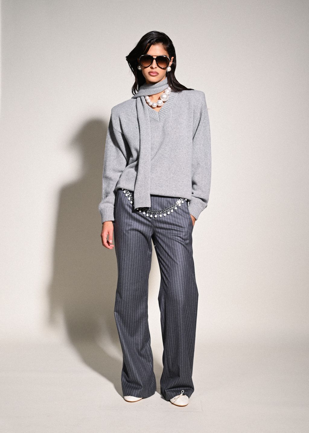 Fashion Week Paris Pre-Fall 2023 look 7 from the ROWEN ROSE collection 女装