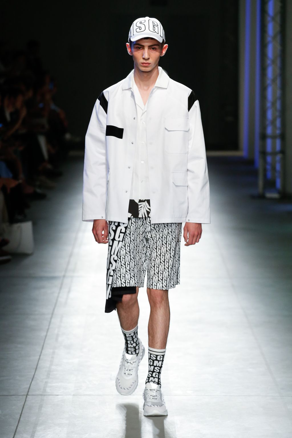 Fashion Week Milan Spring/Summer 2018 look 7 from the MSGM collection menswear