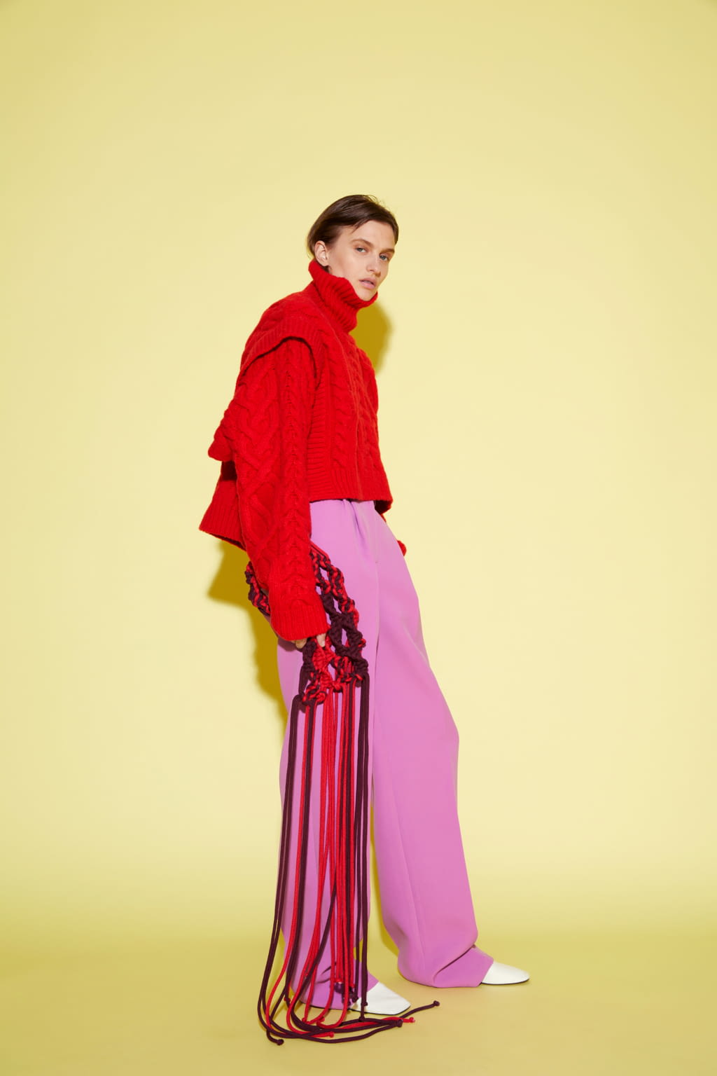 Fashion Week New York Fall/Winter 2021 look 7 de la collection AKNVAS womenswear