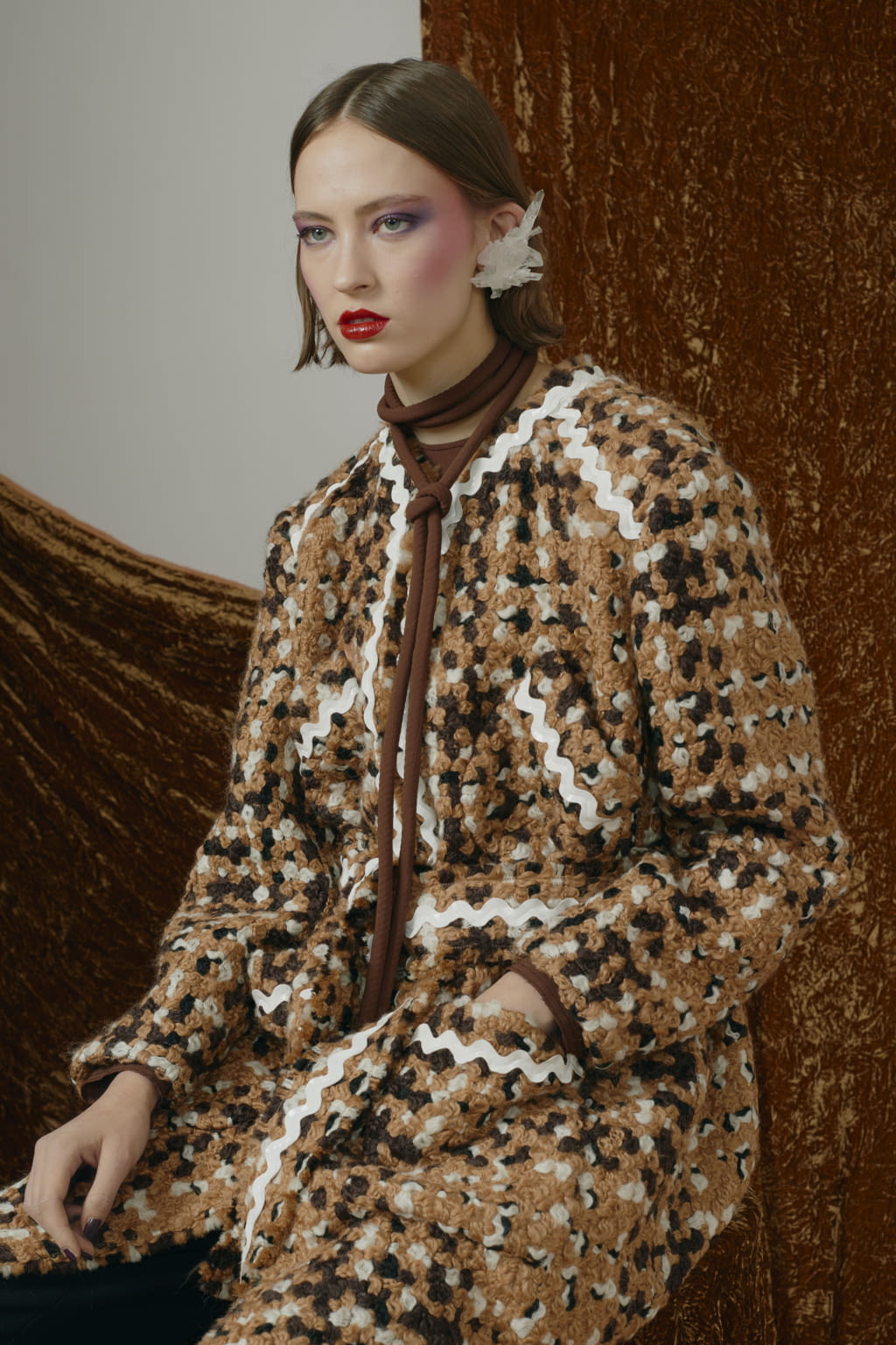 Fashion Week Paris Pre-Fall 2017 look 7 from the Veronique Leroy collection 女装