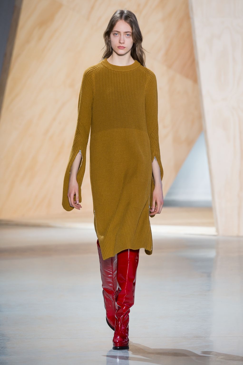 Fashion Week New York Fall/Winter 2016 look 7 from the Lacoste collection womenswear