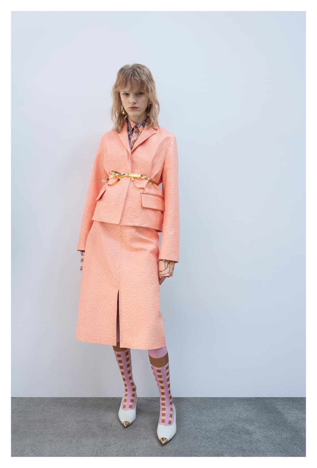 Fashion Week Milan Resort 2019 look 7 from the Marni collection 女装