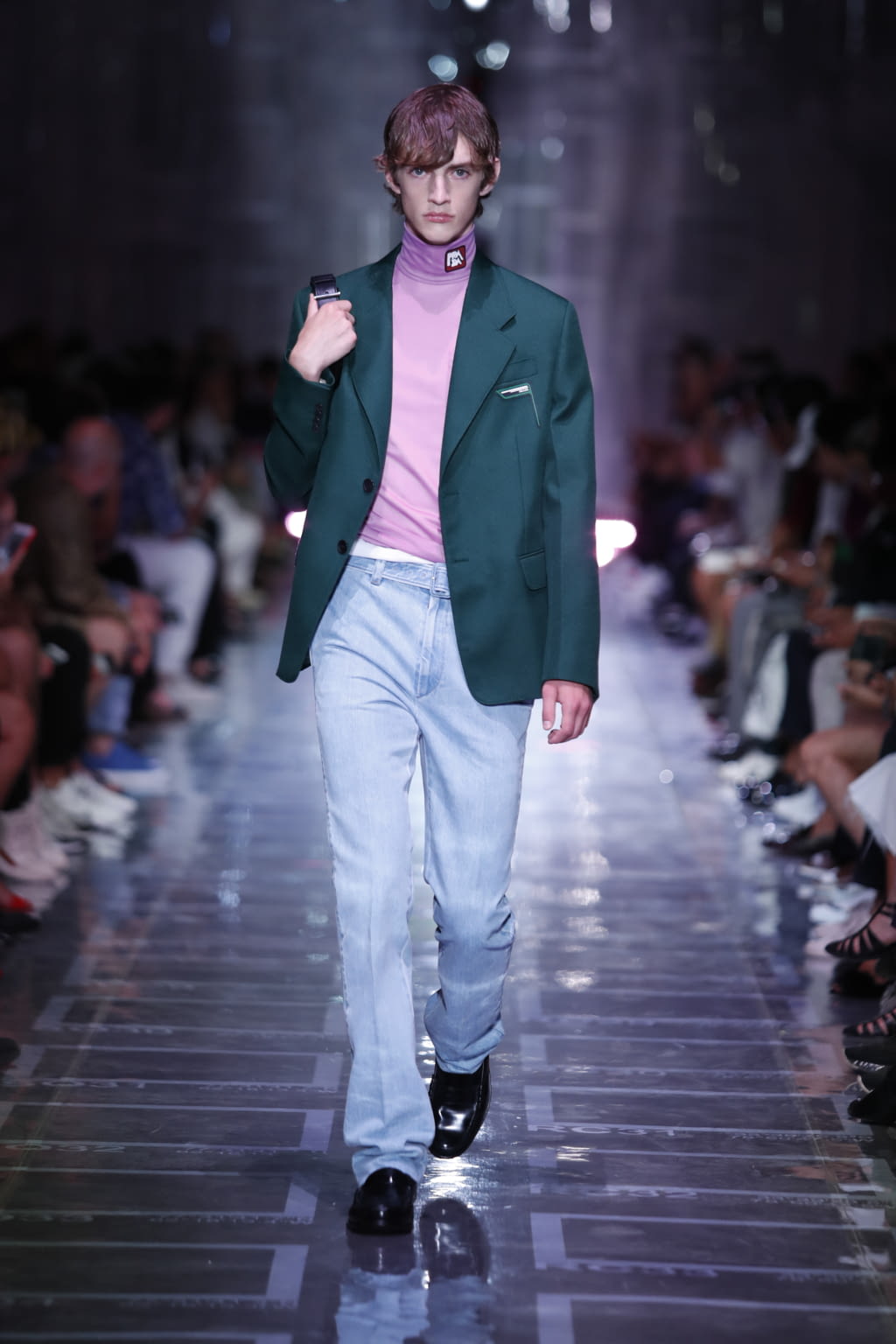 Fashion Week Milan Spring/Summer 2019 look 7 from the Prada collection menswear