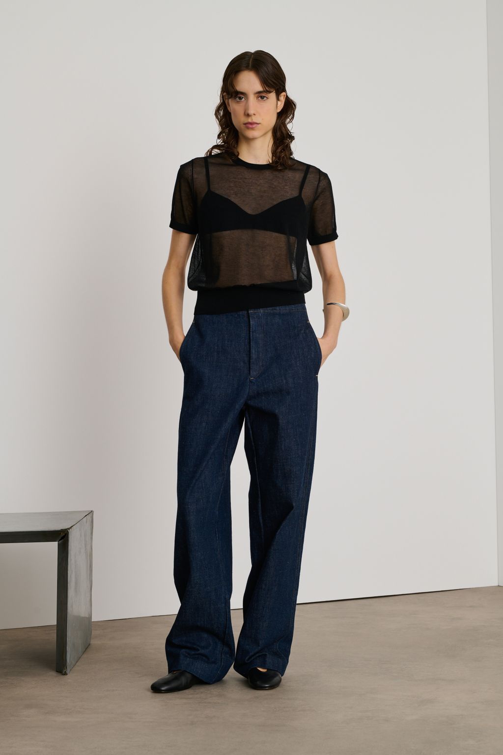 Fashion Week Paris Spring/Summer 2025 look 94 from the Soeur collection womenswear