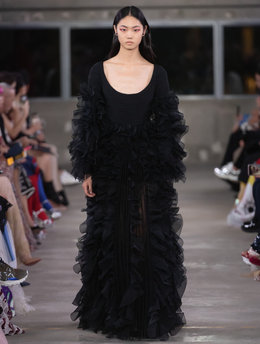 Fashion Week Paris Pre-Fall 2019 look 78 from the Valentino collection womenswear