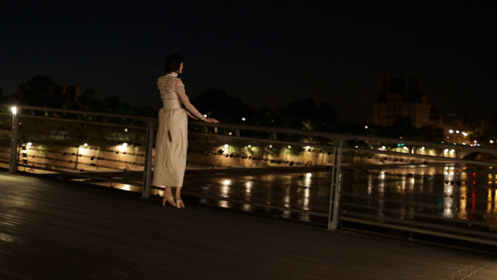 Fashion Week Paris Fall/Winter 2020 look 7 from the Christophe Josse collection couture