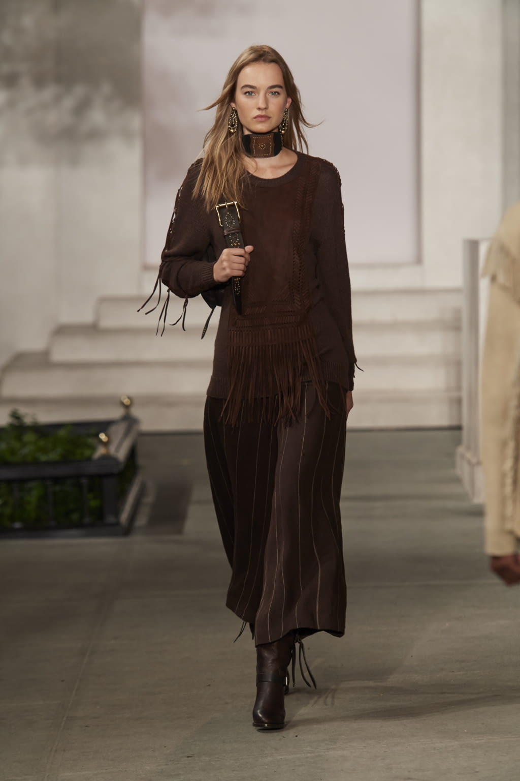 Fashion Week New York Fall/Winter 2016 look 8 from the Ralph Lauren collection 女装