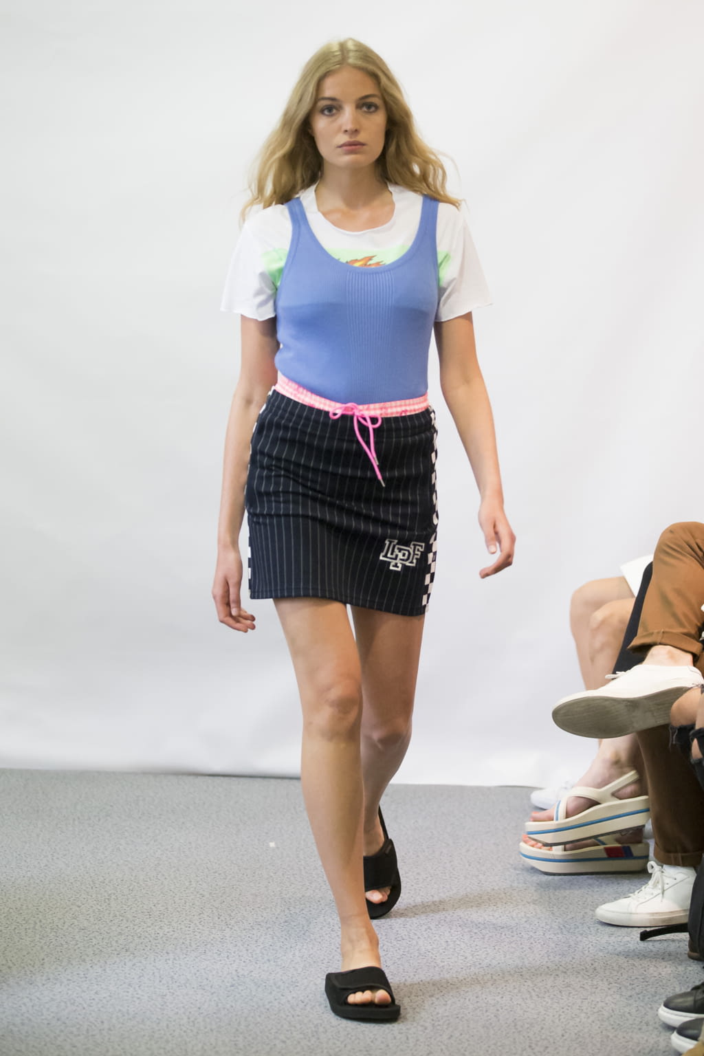 Fashion Week Paris Spring/Summer 2018 look 8 from the Lucien Pellat-Finet collection menswear