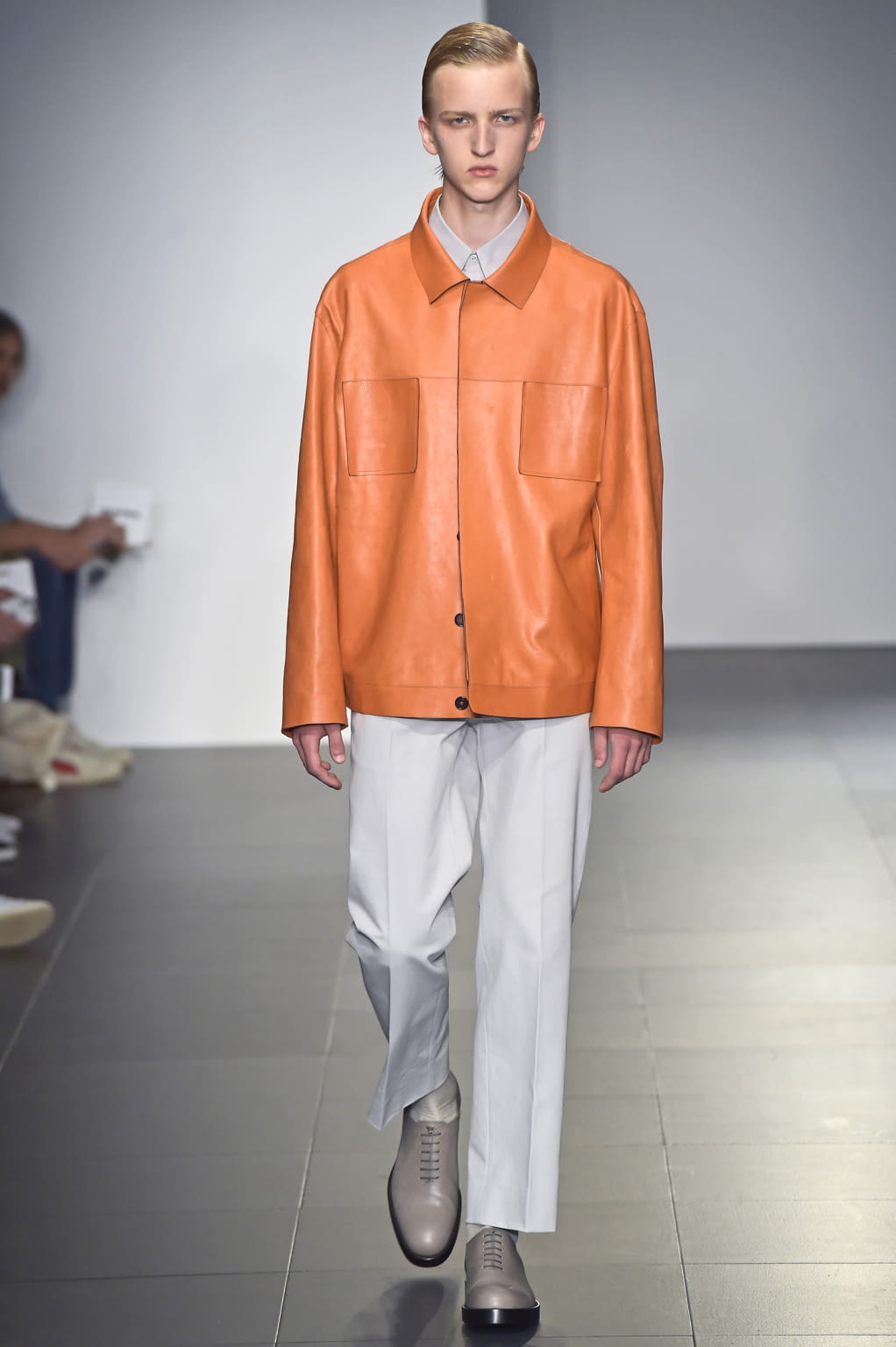 Fashion Week Milan Spring/Summer 2017 look 8 from the Jil Sander collection menswear